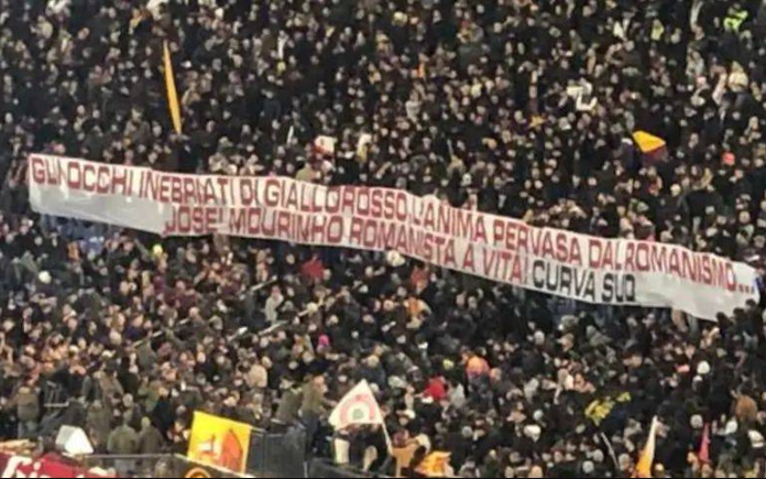 穆里尼奧感激球迷支持：為“終身羅馬主義者”而戰(zhàn)取勝！